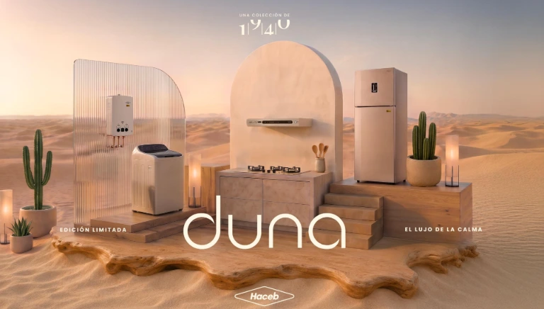 Haceb lanza en su edición especial 1940, Duna: calma, diseño y tecnología creada para los hogares colombianos